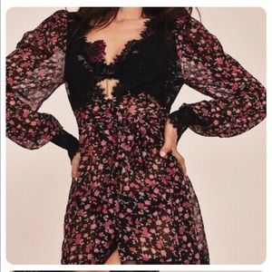 For love & lemons x Victoria’s Secret Melrose floral robe